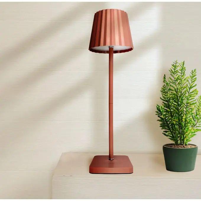 Лампа настольная аккумуляторная Cozy в скандинавском стиле 5 Вт 5200mA 2404 Розовый (opt-106257)