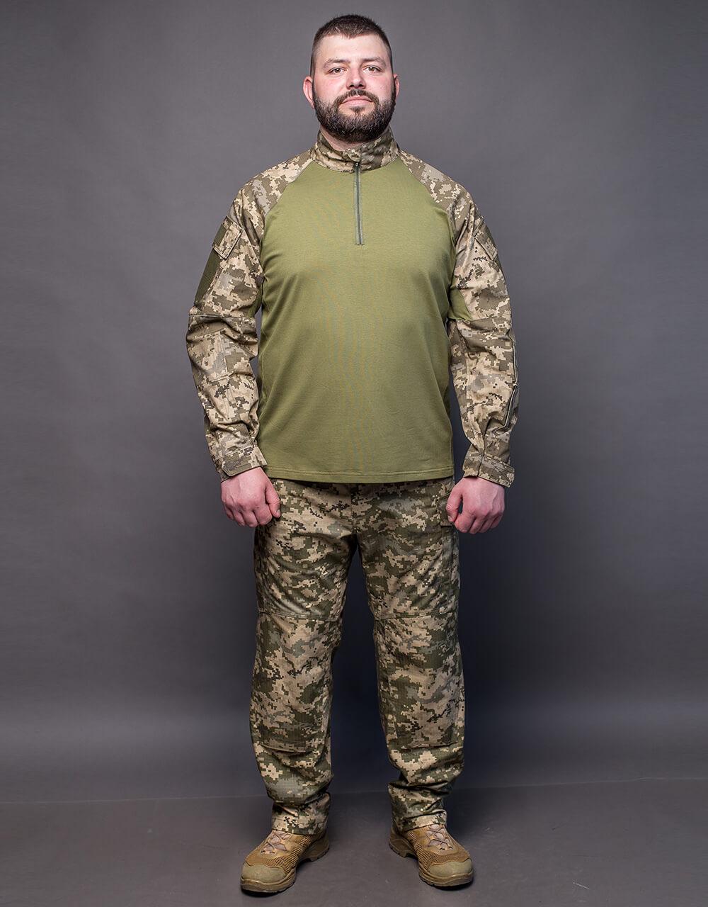 Костюм військовий MILIGUS ЗСУ 3XL р. 60-62 ріп-стоп Камуфляжний піксель (12238790) - фото 1