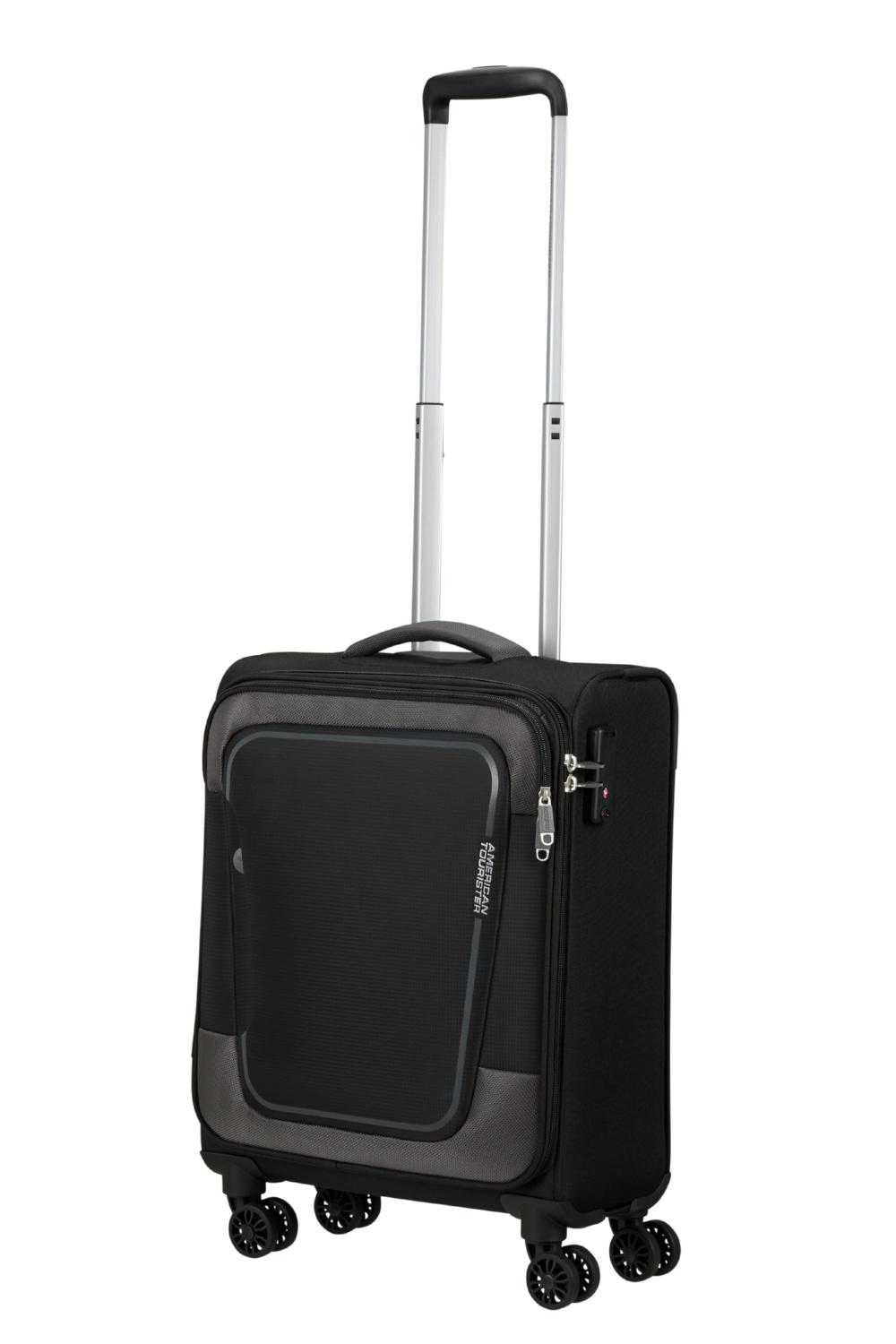 Чемодан American Tourister PULSONIC 55x40x23/26 см Черный (MD6*09001) - фото 9