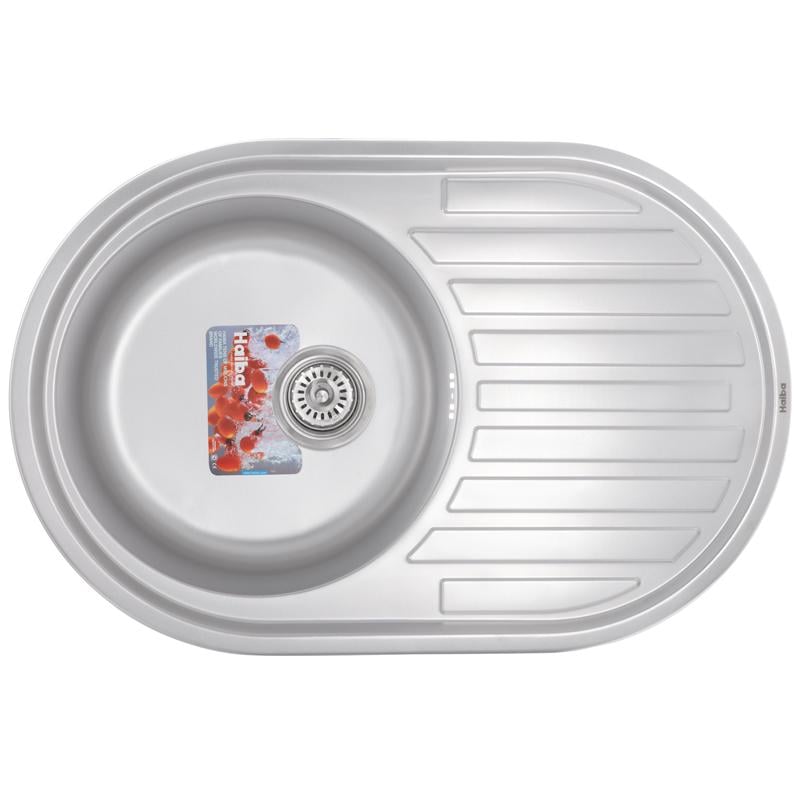 Мийка кухонна HAIBA 77x50 decor (HB0655)