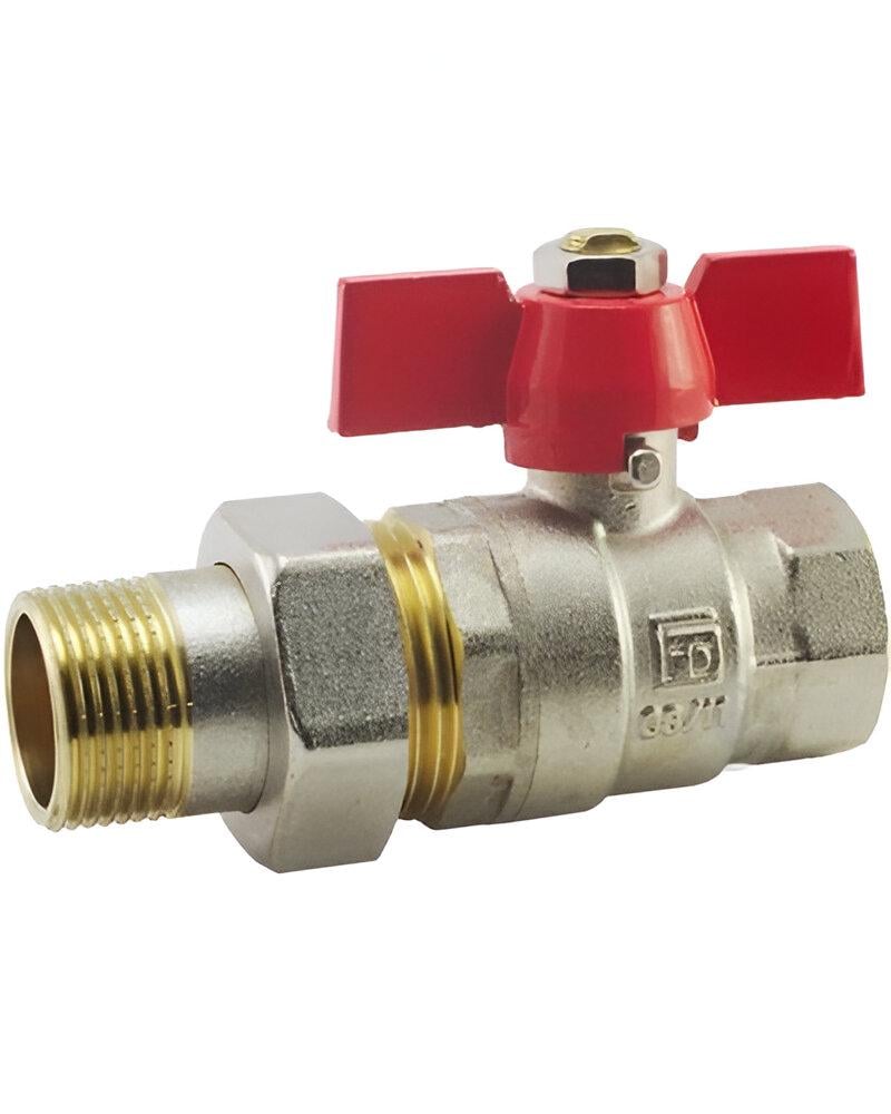 Кран кульовий з американкою FADO S.r.l 3/4" ЗВ прямий (TK-KA12)