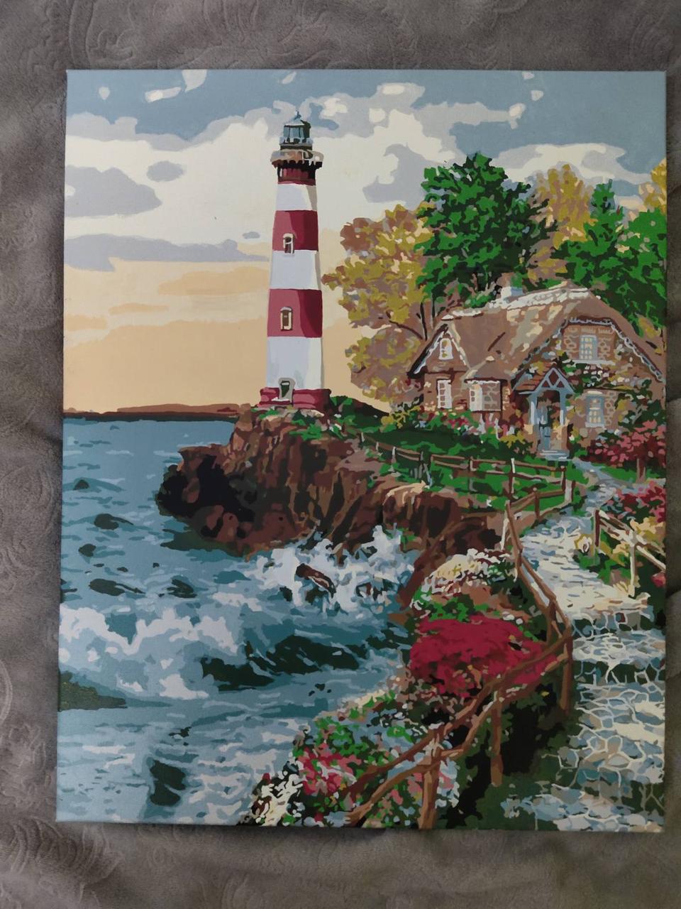 Картина по номерам Ideyka Дом у маяка 40х50 см (КНО2835) - фото 2 Картина по номерам Ideyka Дом у маяка 40х50 см (КНО2835) - фото 2