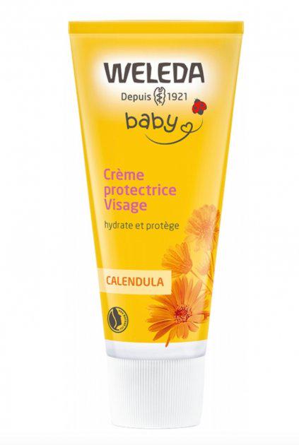 Захисний крем від негоди Weleda Baby Crème Protectrice Visage Calendula 50 мл - фото 1