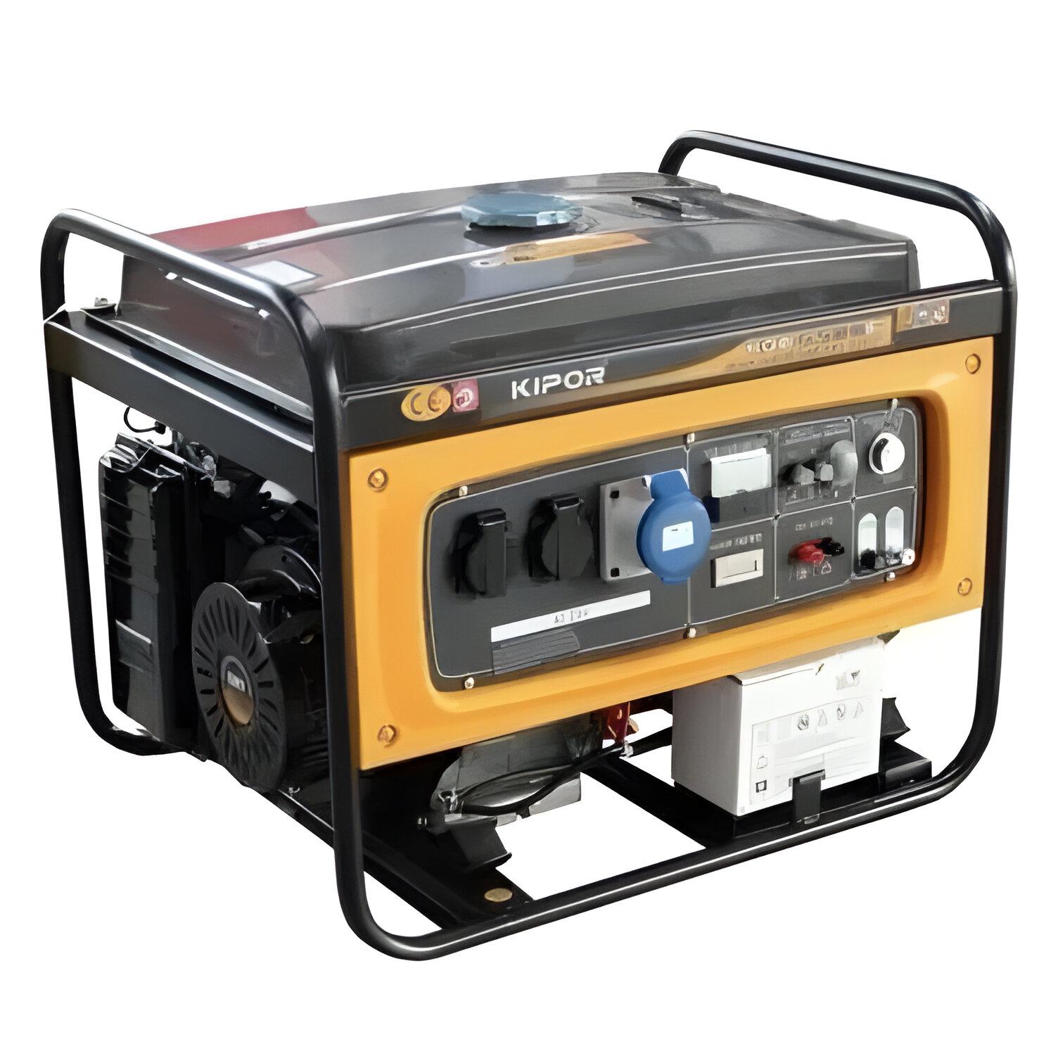 Генератор бензиновый KIPOR KGE6500E 5,5 кВт однофазный 220В (32147614) Генератор бензиновый KIPOR KGE6500E 5,5 кВт однофазный 220В (32147614)