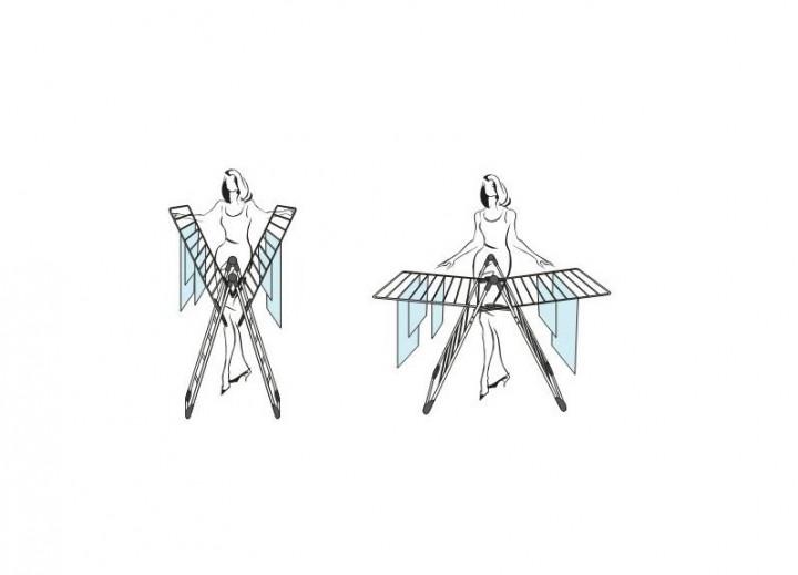 Сушилка Metaltex automatic для белья (407800) - фото 2