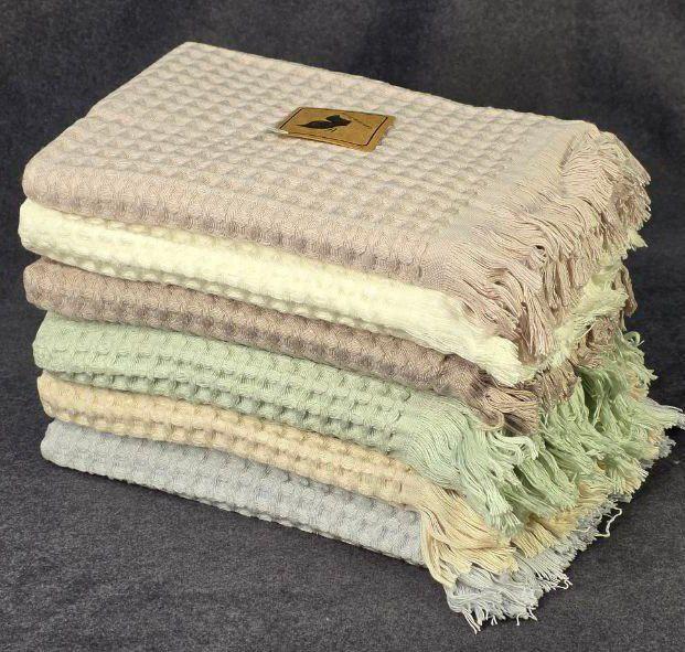 Набор банных полотенец L&M Home Textiles DT-517-72 из льна 6 шт. 140х70 см Разноцветный