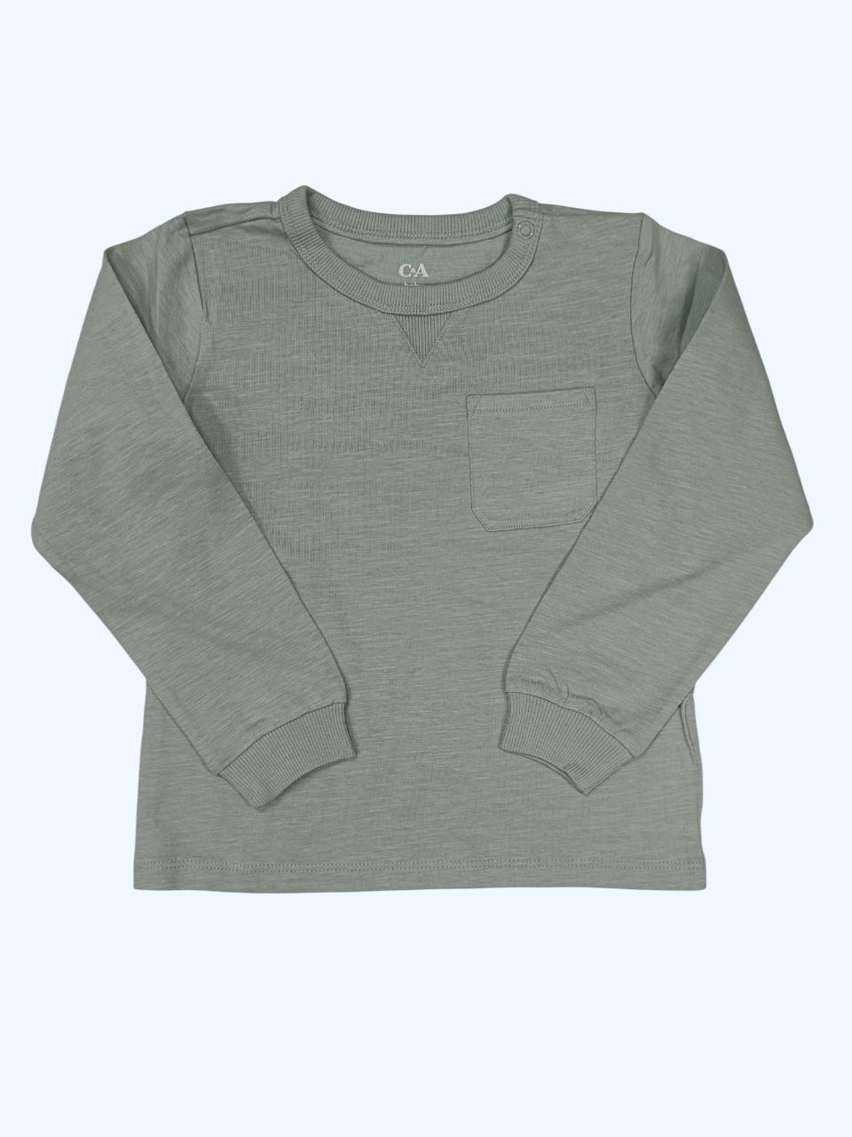 Кофта дитяча для хлопчика C&A 104 см Сіро-блакитний (015815)