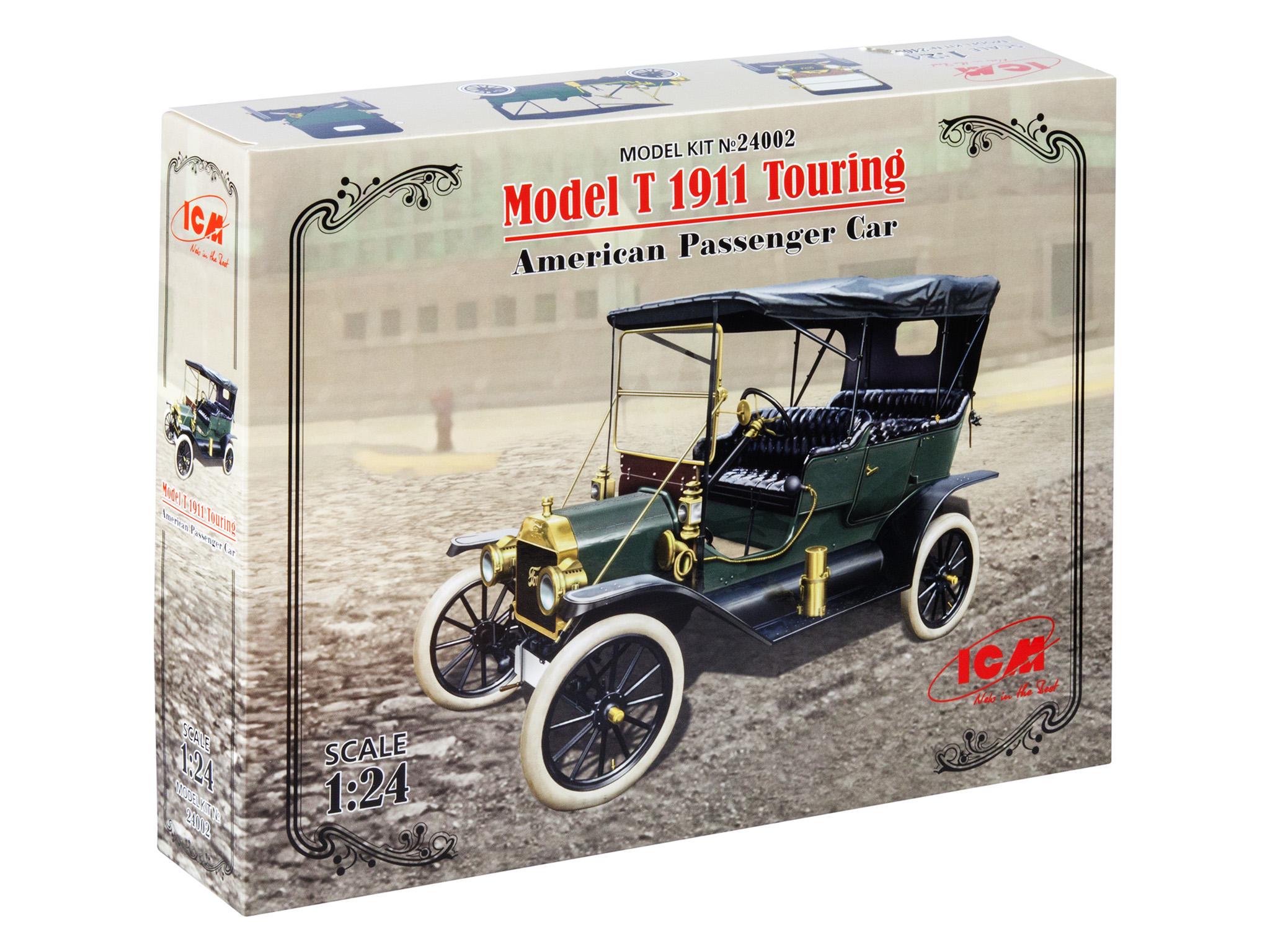 Збірна модель ICM Model T Touring 1911 р американський пасажирський автомобіль (24002)