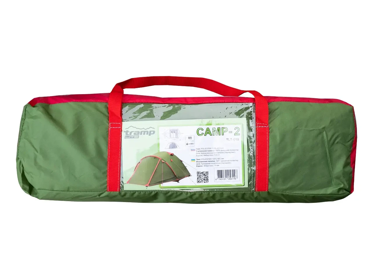 Намет похідний 2-місний Tramp Lite CAMP 2 TLT-010 Olive (1762287740) - фото 8