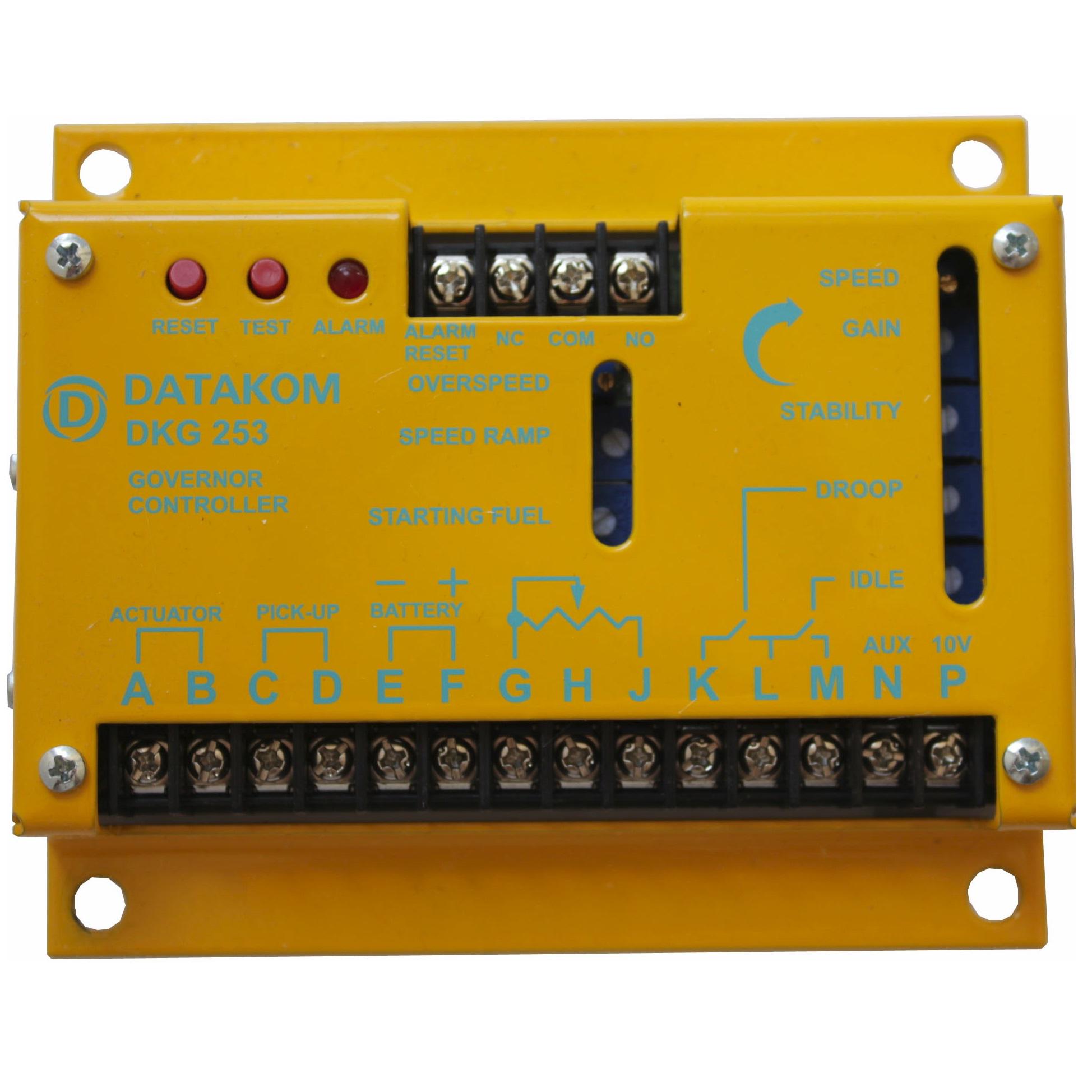 Контролер керування частотою обертання двигуна DATAKOM DKG-253