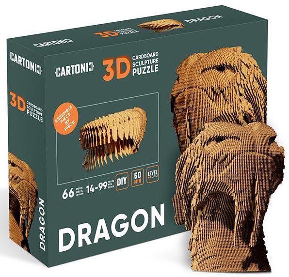 Конструктор картонный Cartonic 3D Puzzle Dragon