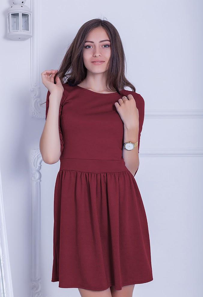 Платье женское Podium Avicen 13416-BORDO L Бордовый