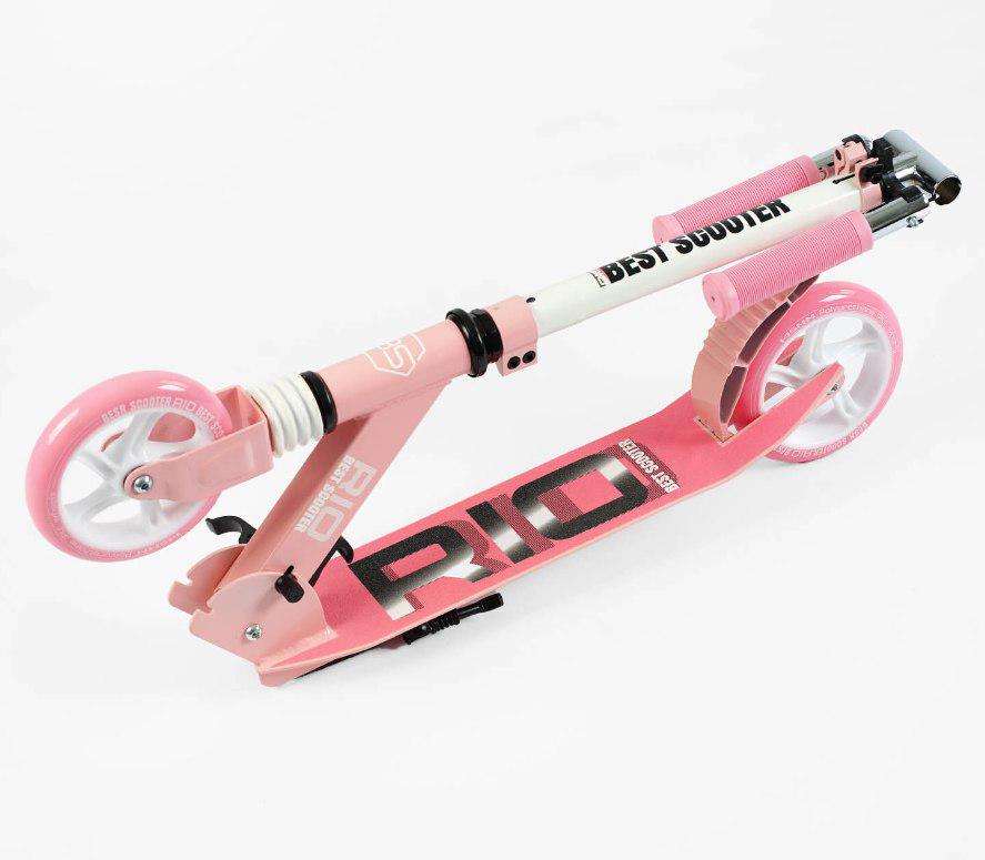 Самокат двухколесный Best Scooter R-23617 колеса PU 145 мм (150149) - фото 4