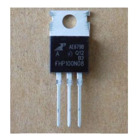Транзистор FHP100N08 для CJP75N80 80V/100A/TO220 (45645)