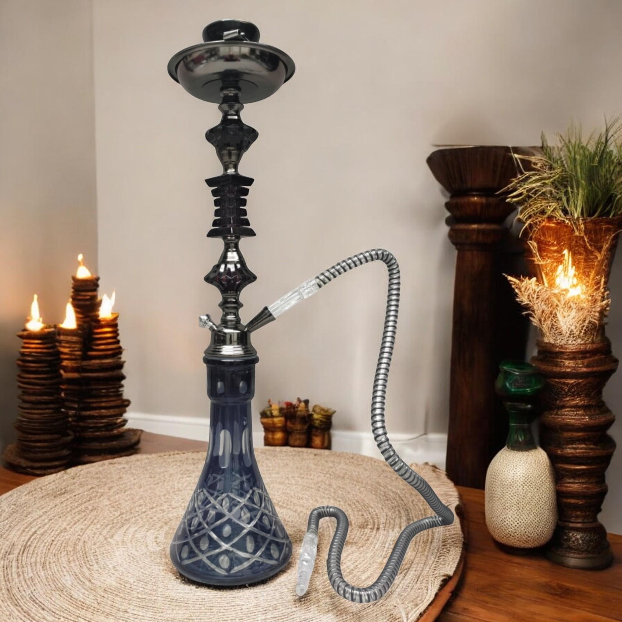 Кальян Hookah Mustafa на 1 персону 55 см Black - фото 2