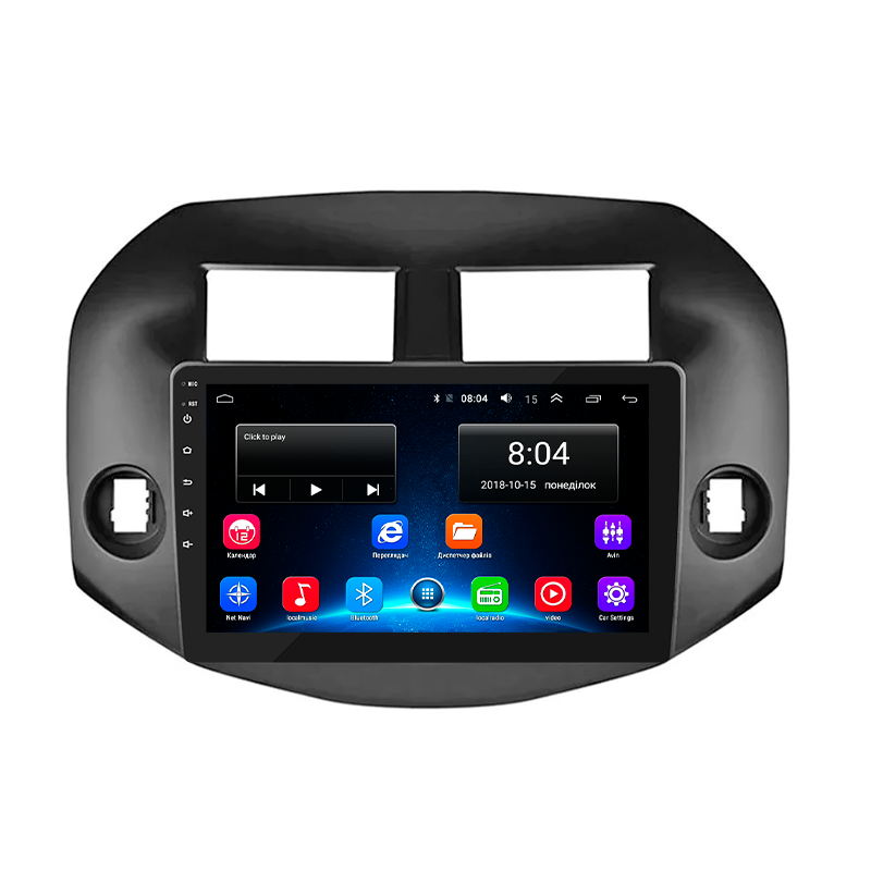 Автомагнитола штатная Lesko для TOYOta RAV4 III XA30 2005-2010 10" 2/32Gb Wi-Fi GPS Base MOB