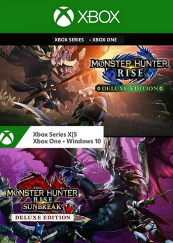 Ключ активации Monster Hunter Rise и Sunbreak Deluxe для Xbox One/Series S/X (65917883)