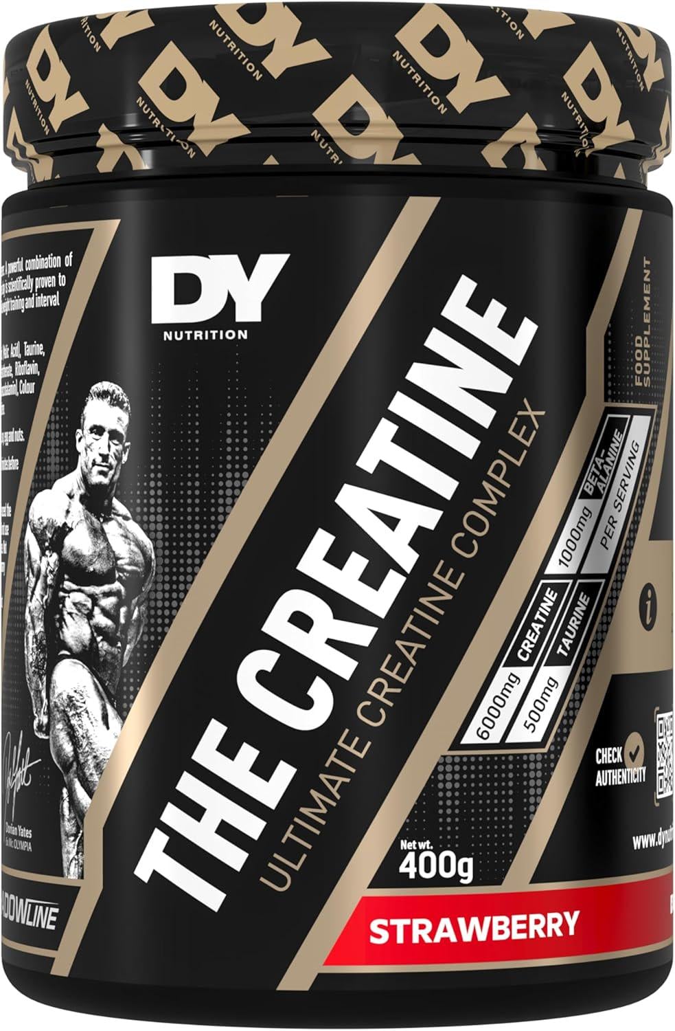 Креатин Dorian Yates Nutrition CREATINE Strawberry 400 г Креатин Dorian Yates Nutrition CREATINE Strawberry 400 г