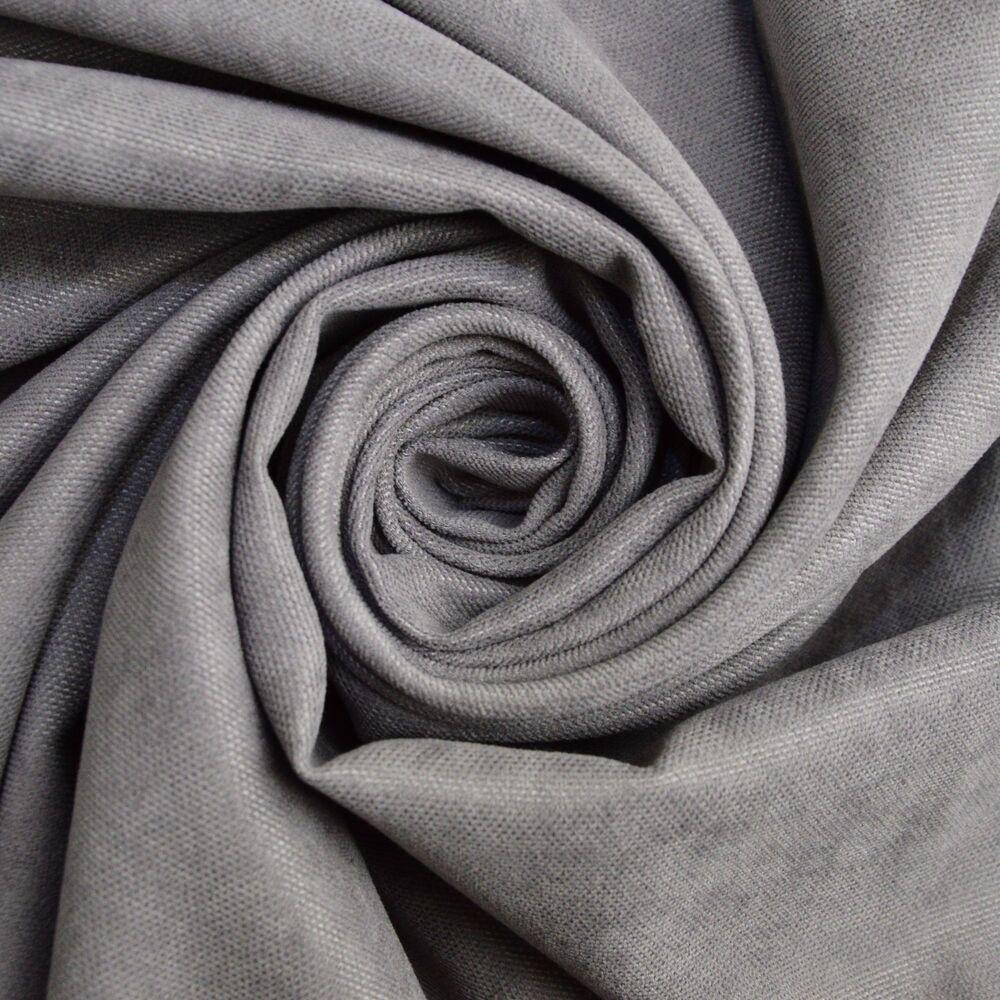 Ткань портьерная Soft Velvet Lux IDEIA 290 см 250 гр/м2 Серый (V-9044)