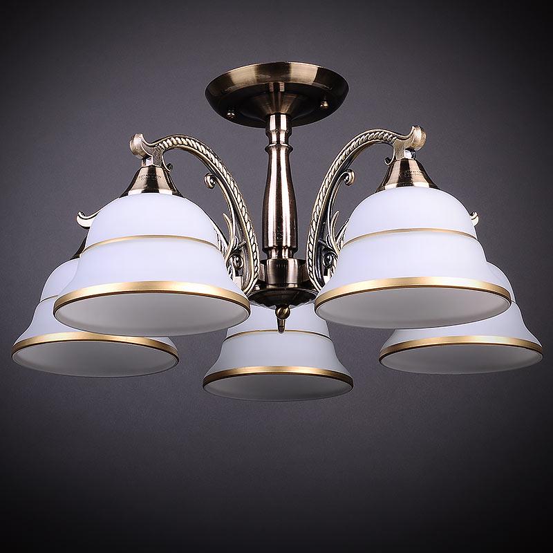 Потолочная люстра Light House DL-17335/5 AB Бронзовый