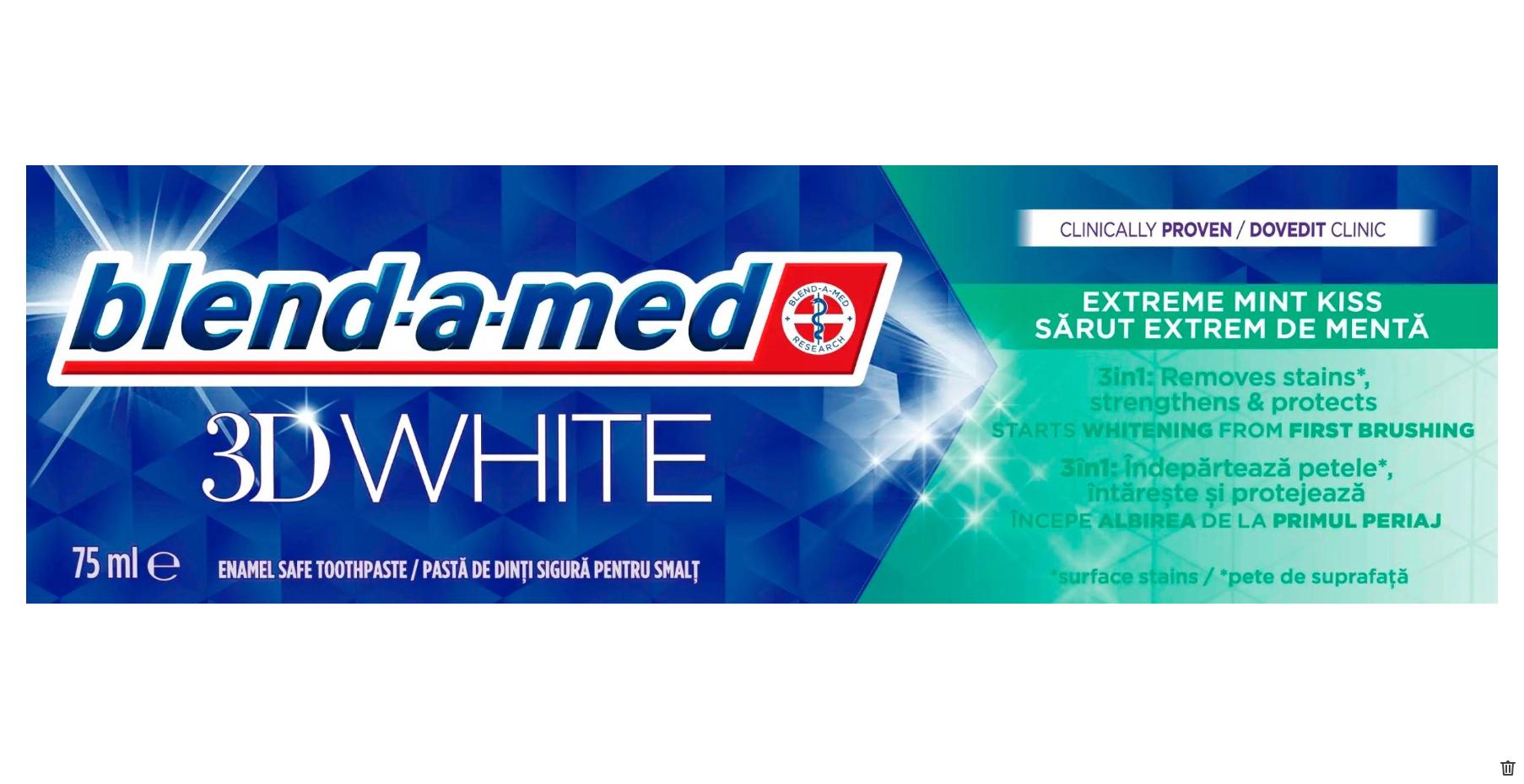 Зубна паста Blend-a-Med 3D White Extreme Mint Kiss 75 мл (9229)