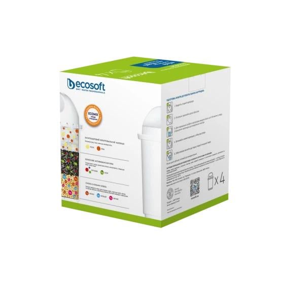 Комплект улучшенных картриджей Ecosoft НАША ВОДА для фильтров-кувшинов 3/1 (CRVK4) - фото 3