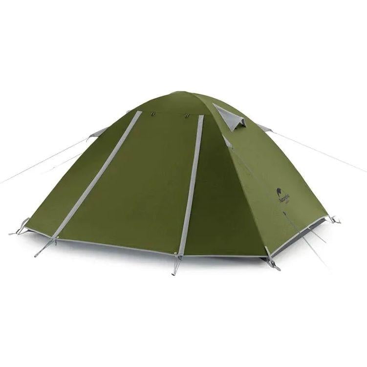 Намет чотиримісний Naturehike P-Series NH18Z044-P 210T65D Хакі (61722)