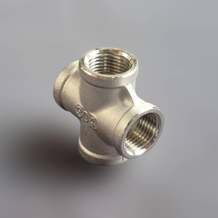 Крестовина DN15 ВР BSPP равнопроходная н/ж сталь AISI304 Class 150 1/2" (29203281) - фото 11 Крестовина DN15 ВР BSPP равнопроходная н/ж сталь AISI304 Class 150 1/2" (29203281) - фото 11