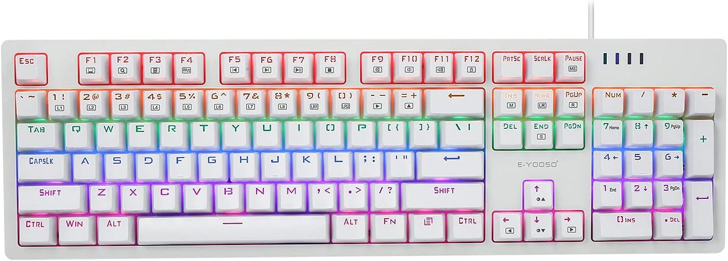 Механическая игровая клавиатура i-Yosu K-682 LPNHE704058119 (LPNHE704058119)