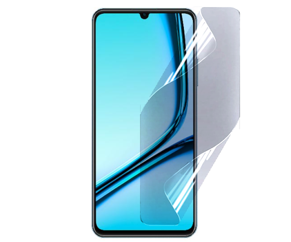 Противоударная гидрогелевая пленка Hydrogel Film для Realme Note 50, Transparent