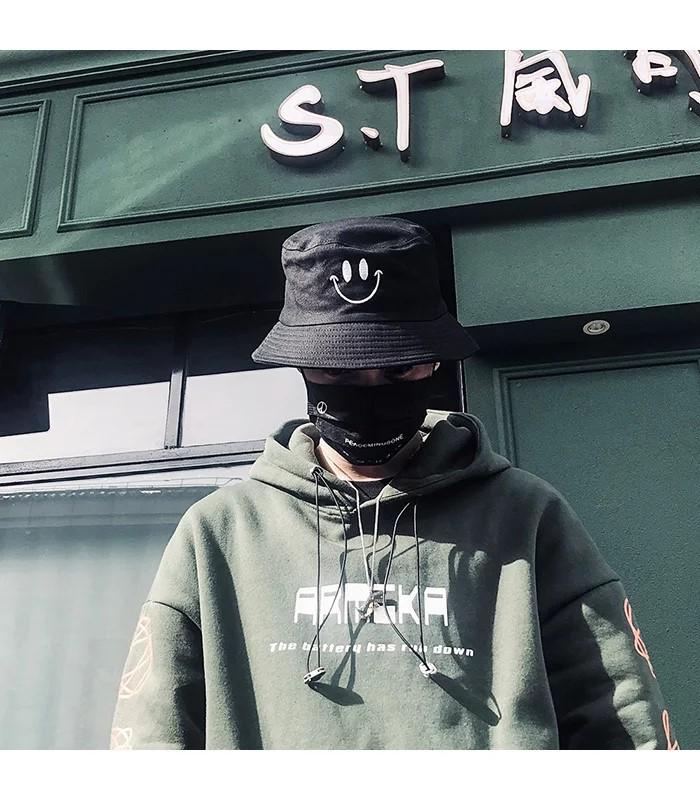 Панама Смайл унисекс Черный - фото 4