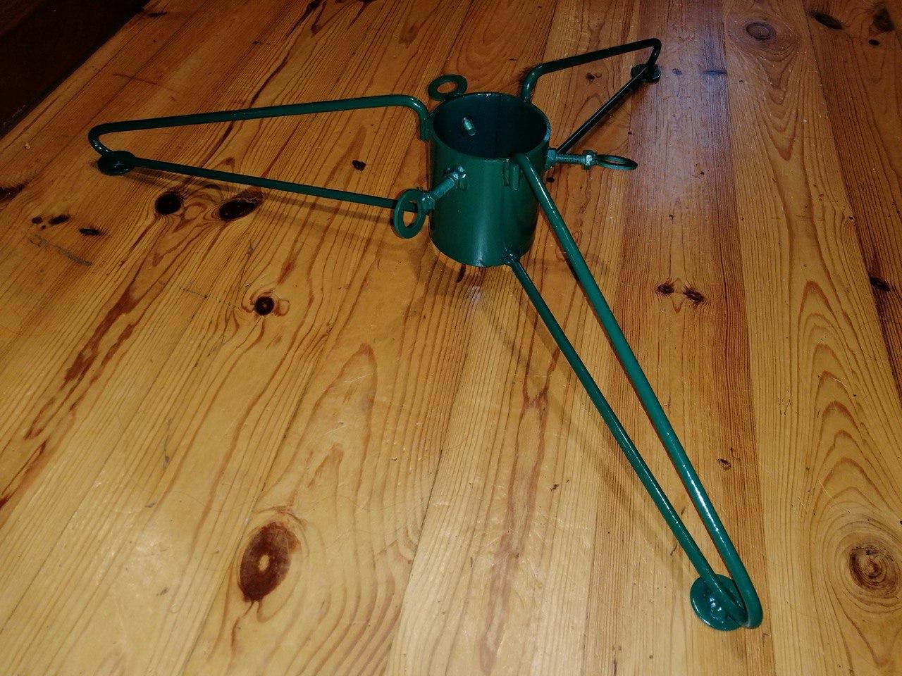 Підставка під ялинку металева Зелений (29434961) - фото 5 Підставка під ялинку металева Зелений (29434961) - фото 5