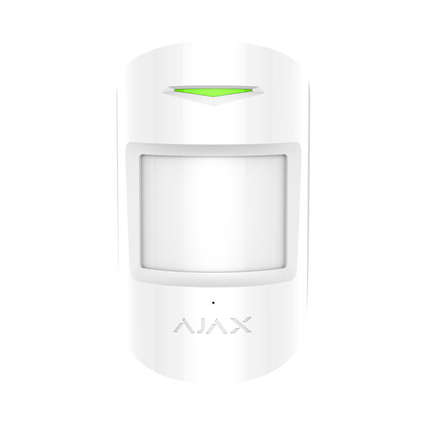 Датчик движения беспроводной и разбиения Ajax CombiProtect White (17355)