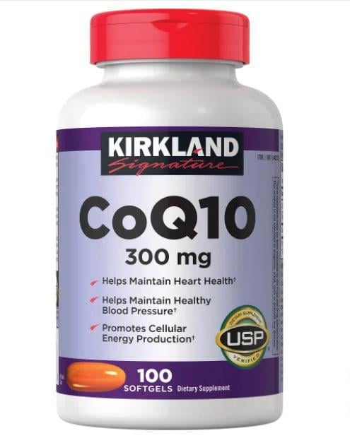 Коэнзим Q10 Kirkland Signature CoQ10 300 мг 100 капсул (2509860382)