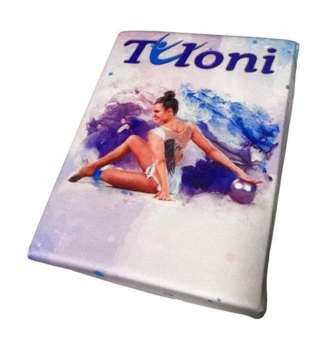 Подушка для растяжки Tuloni Nastya MKR-SHK06 LDxSKBU 22x17 см Сиреневый/Голубой