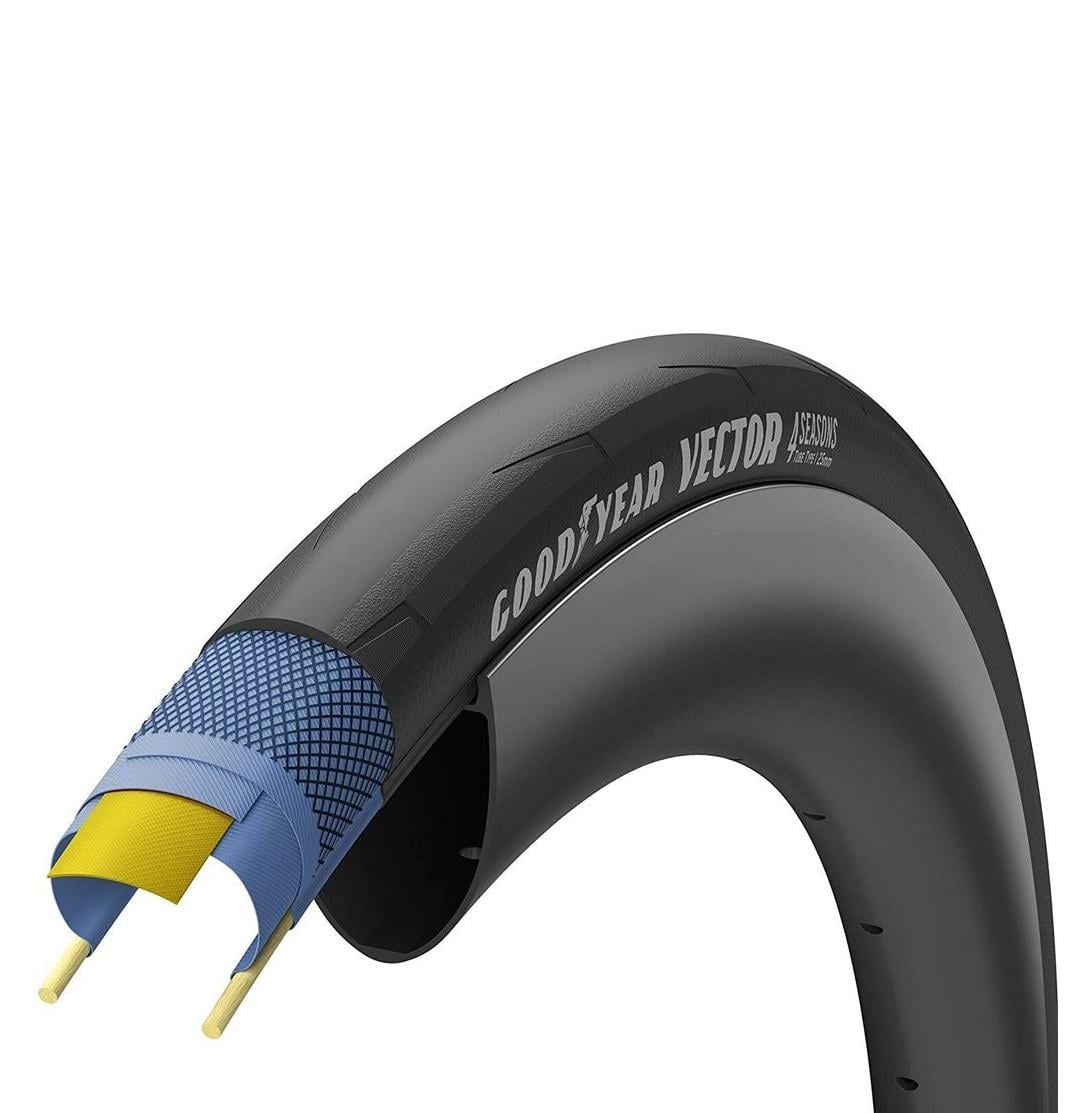 Покрышка велосипедная GoodYear VECTOR 4Seasons Tubeless Complete 700x32/32-622 Black (TIR-27-54)
