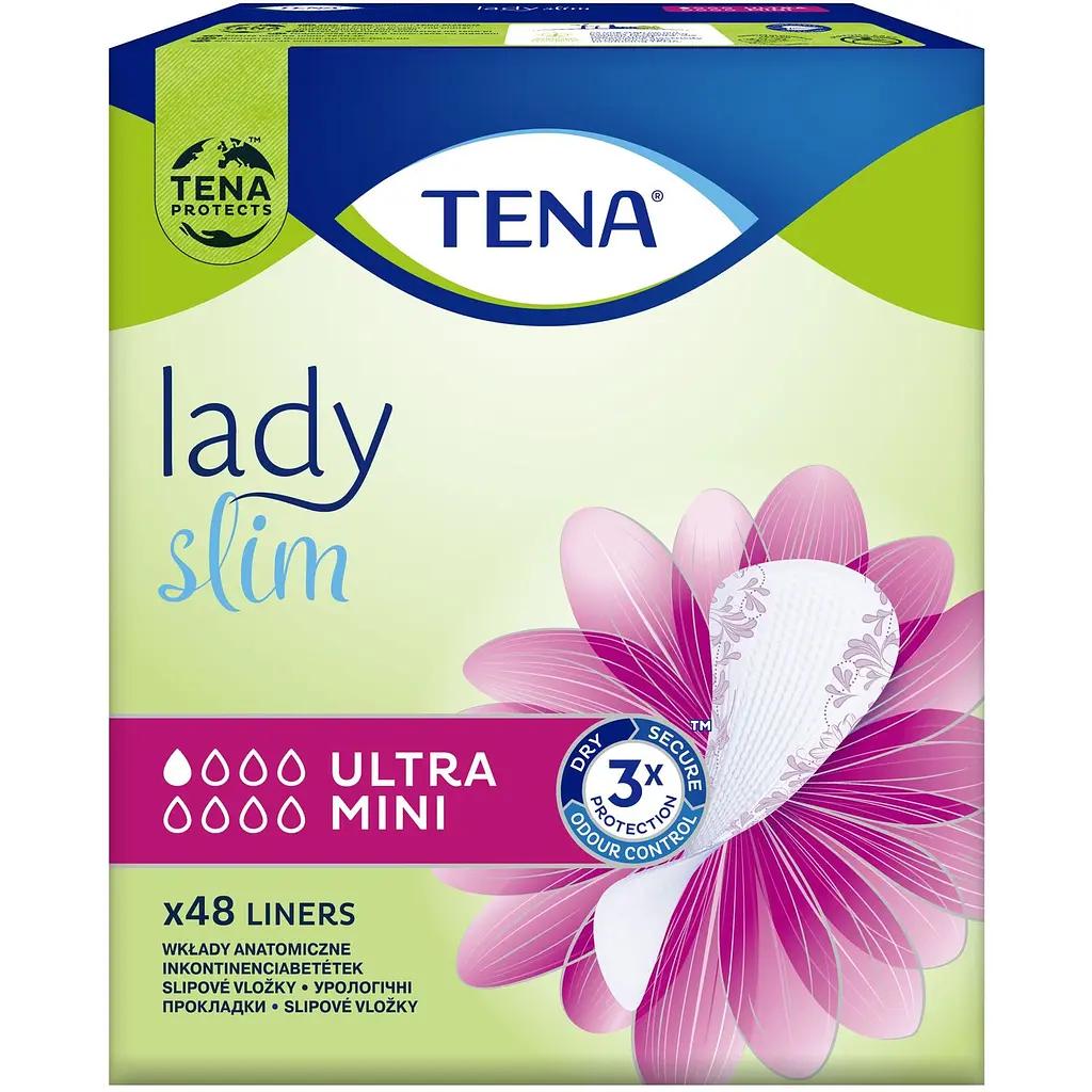 Жіночі урологічні прокладки TENA Lady Slim Ultra Mini 1 крапля 48 шт. - фото 2