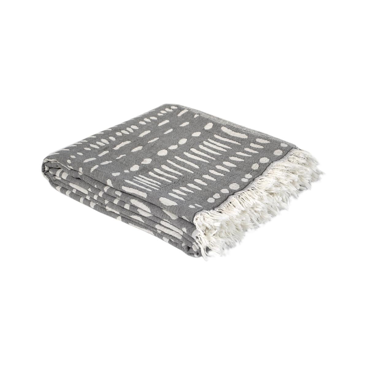 Покрывало Lotus Home Malia 190x225 см Антрацитовый (svt-2000022332941)