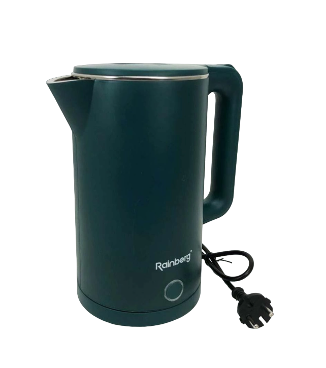 Электрочайник Rainberg RB-2245 нержавеющая сталь 2 л Зеленый