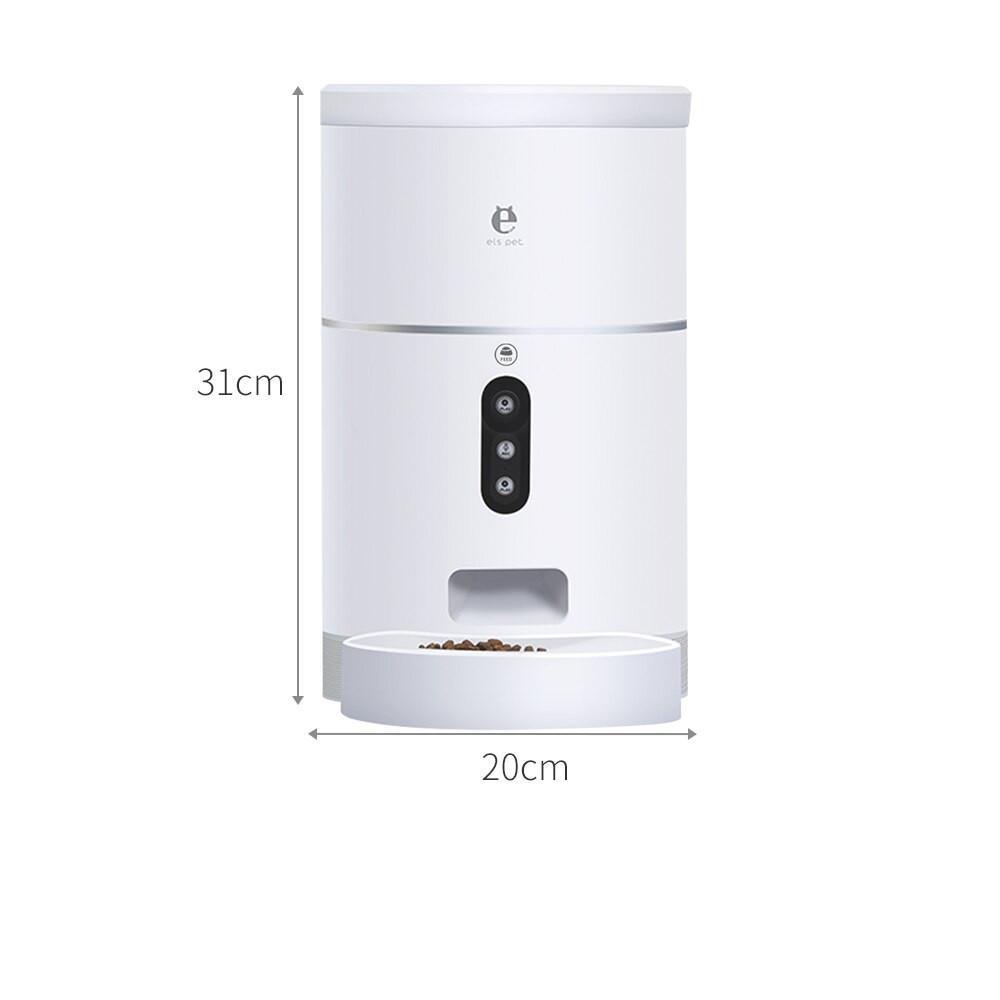 Кормушка автоматическая для кошек и собак ELS PET 4 л c Wi-Fi Белый (1345841925) - фото 10 Кормушка автоматическая для кошек и собак ELS PET 4 л c Wi-Fi Белый (1345841925) - фото 10