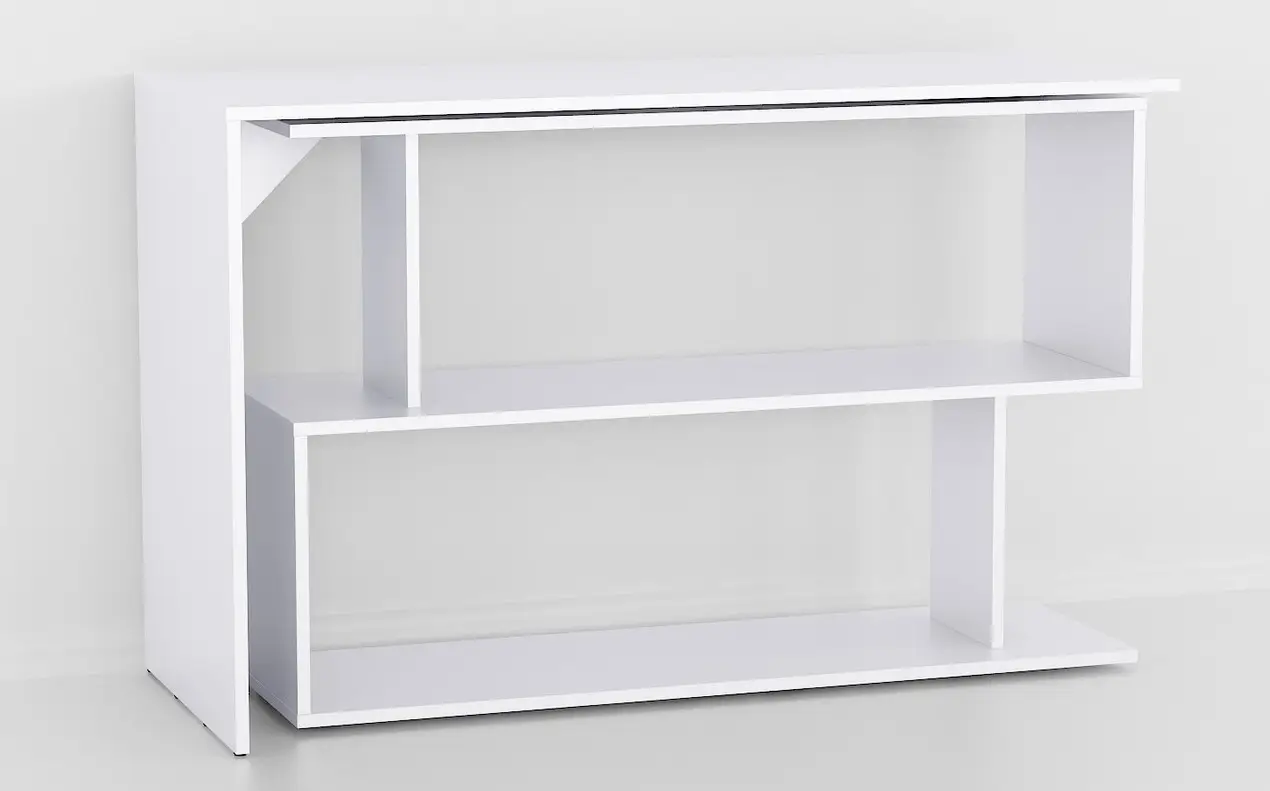 Компьютерный стол-трансформер IdealMebel КС-10 Белый (КС-10-1) - фото 2 Компьютерный стол-трансформер IdealMebel КС-10 Белый (КС-10-1) - фото 2