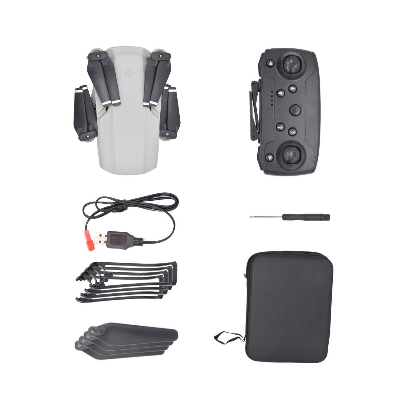 Квадрокоптер Eachine E99 PRO 2 Grey с двумя камерами и сумкой - фото 6