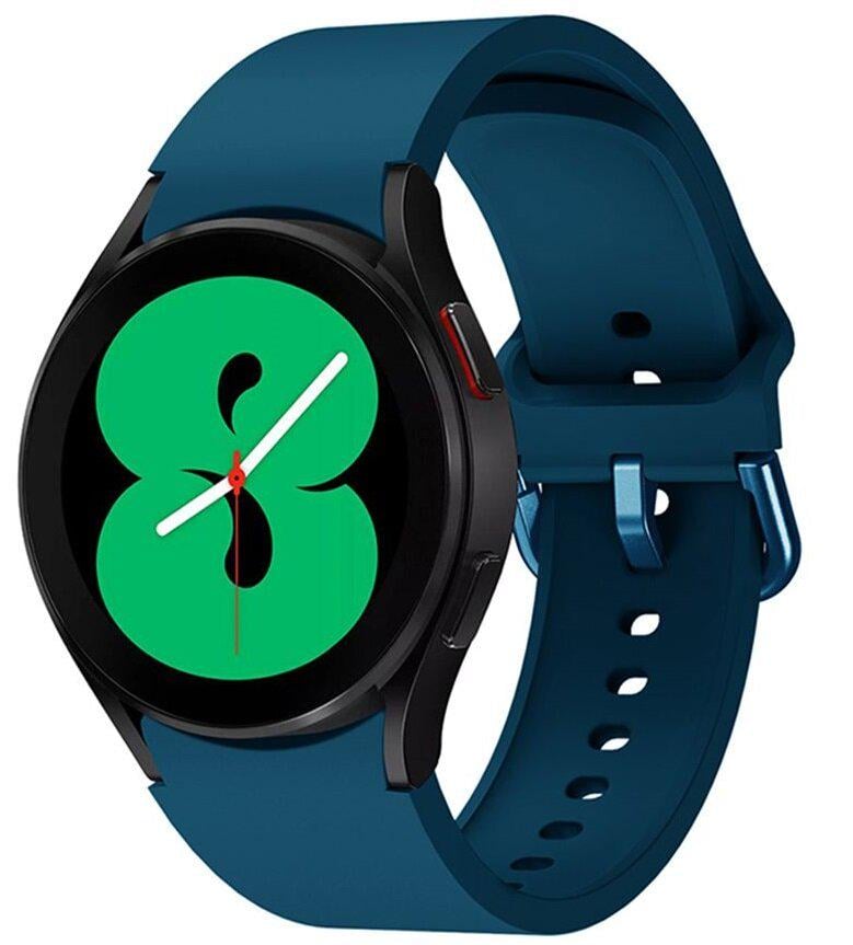Ремешок BeWatch для Samsung Galaxy Watch 4/5 Pro силиконовый Синий (a454f6b6)