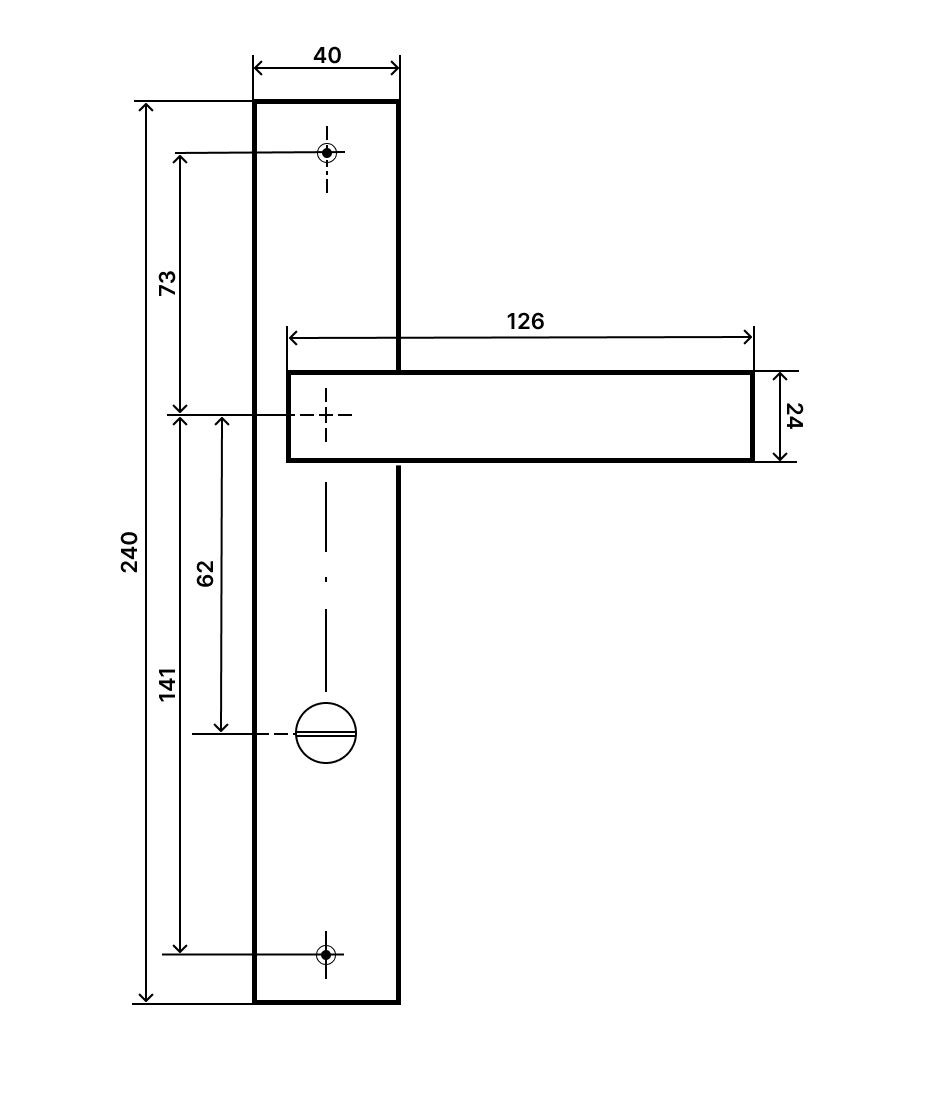 Дверная ручка межкомнатная Siba NEMRUT WC на планке 62 мм Черный (AT71 5 66 66 (62)) - фото 3 Дверная ручка межкомнатная Siba NEMRUT WC на планке 62 мм Черный (AT71 5 66 66 (62)) - фото 3