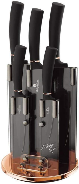 Набір ножів Berlinger Haus Black Rose Collection 6 предметів (BH-2336)