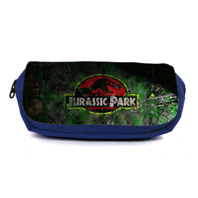 Пенал школьный Парк Юрского Периода 0012 Jurasic Park JRP-0012 Синий (1480995340)