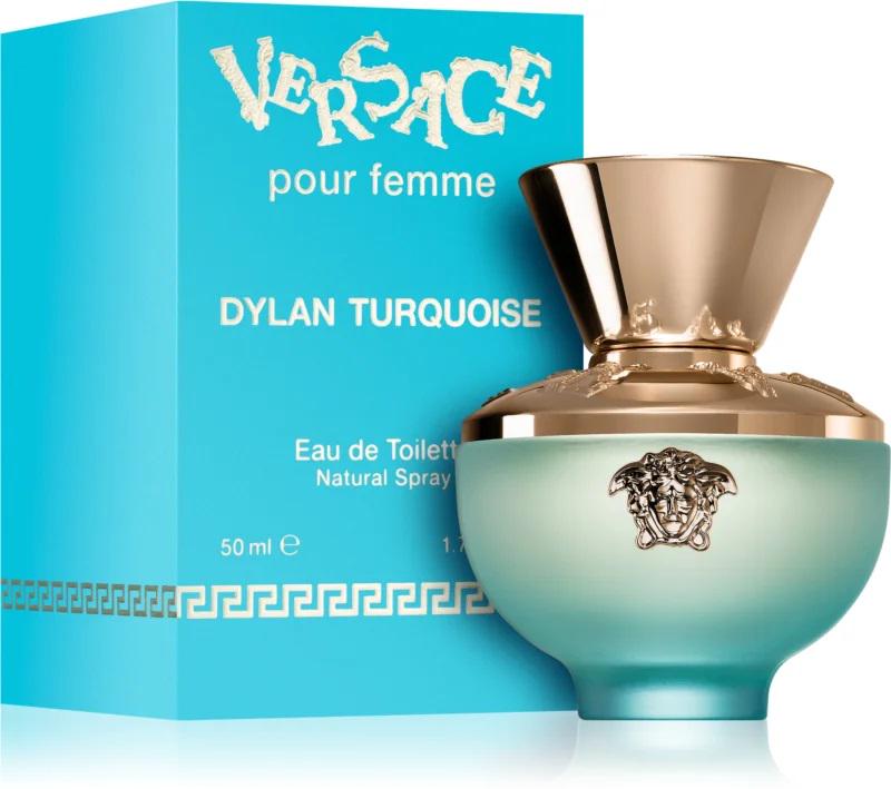 Туалетна вода для жінок Versace Dylan Turquoise 50 мл (5640)