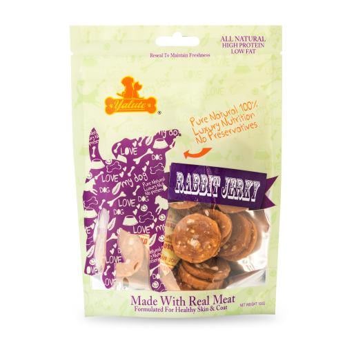 Ласощі Yalute Rabbit and Banana Chips для собак кролик та банан 100 г