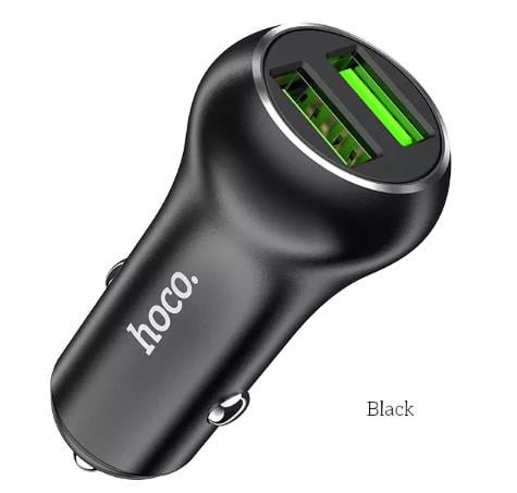 Автомобильное зарядное устройство Hoco Z37 QC3,0 2 USB