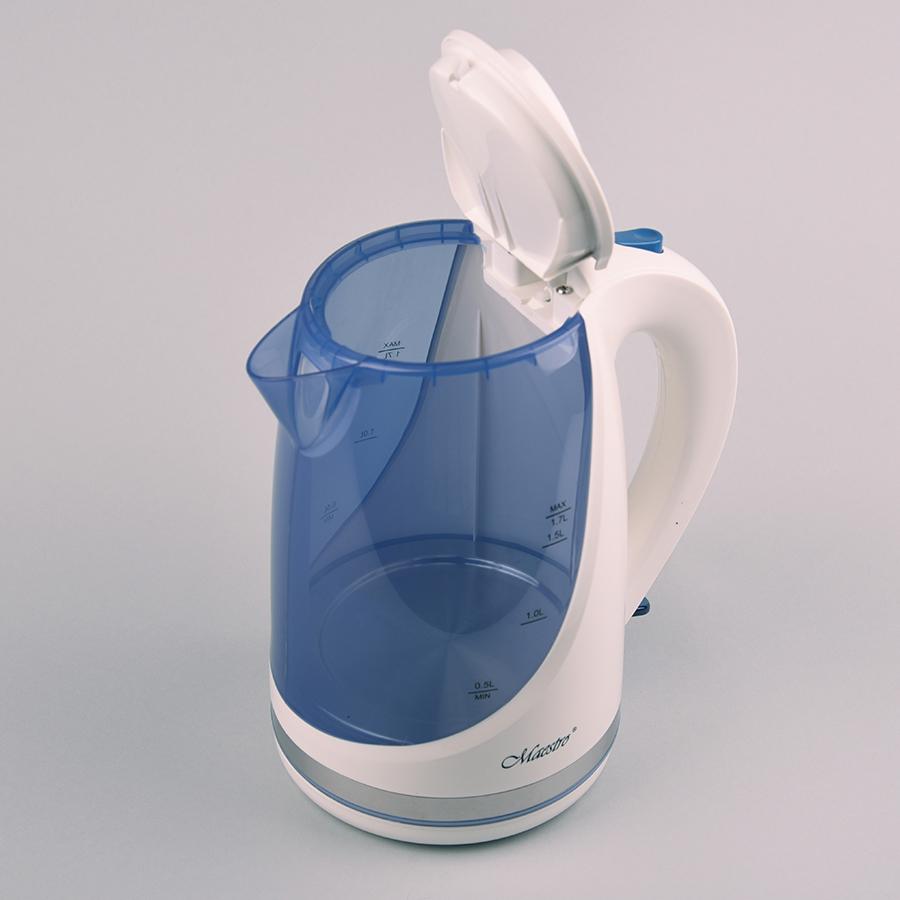 Електрочайник Maestro MR-044 1,7 л Blue (118145) - фото 2 Електрочайник Maestro MR-044 1,7 л Blue (118145) - фото 2